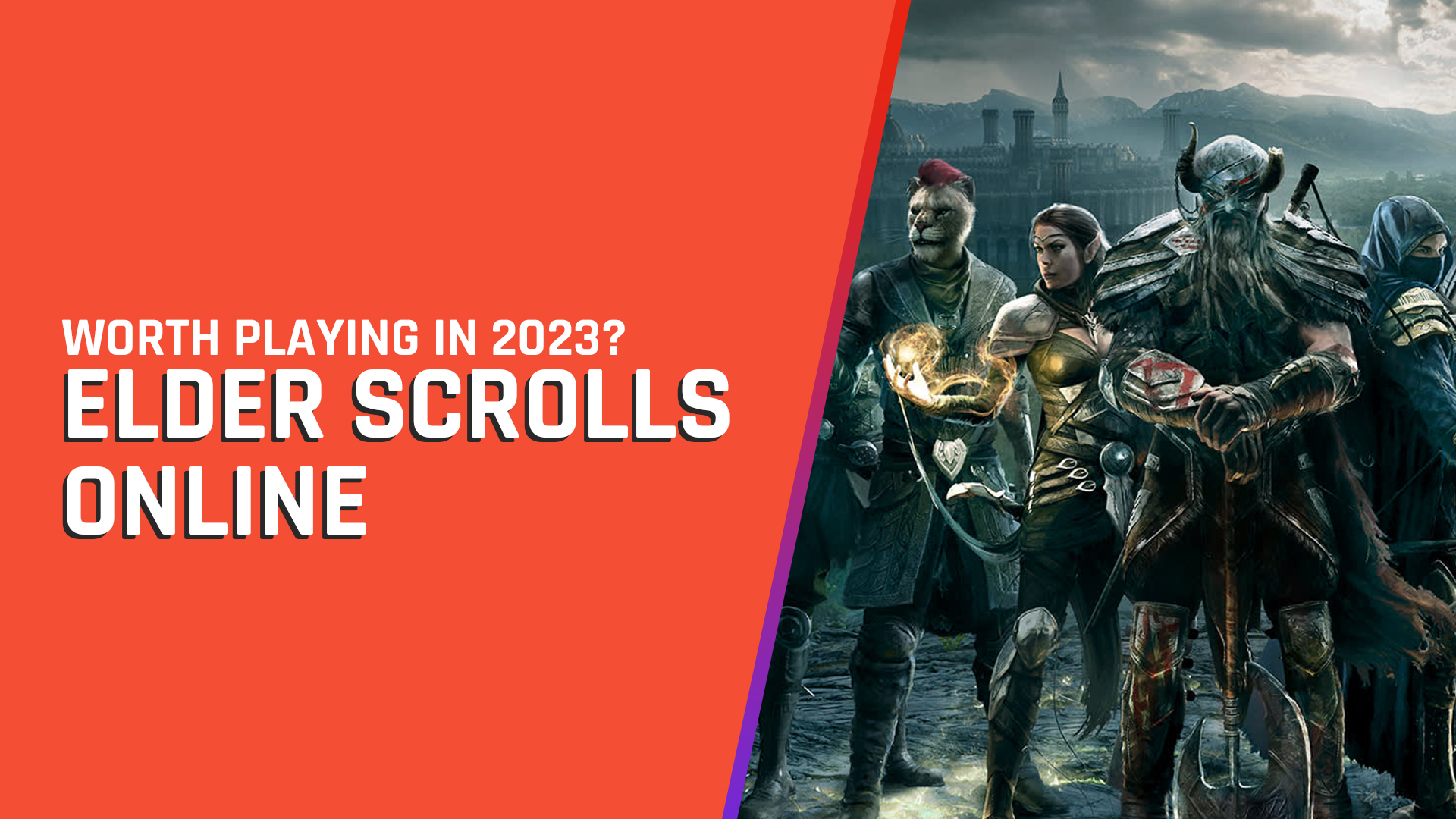 Elder Scrolls Online - More Like Fashion Scrolls Online - The